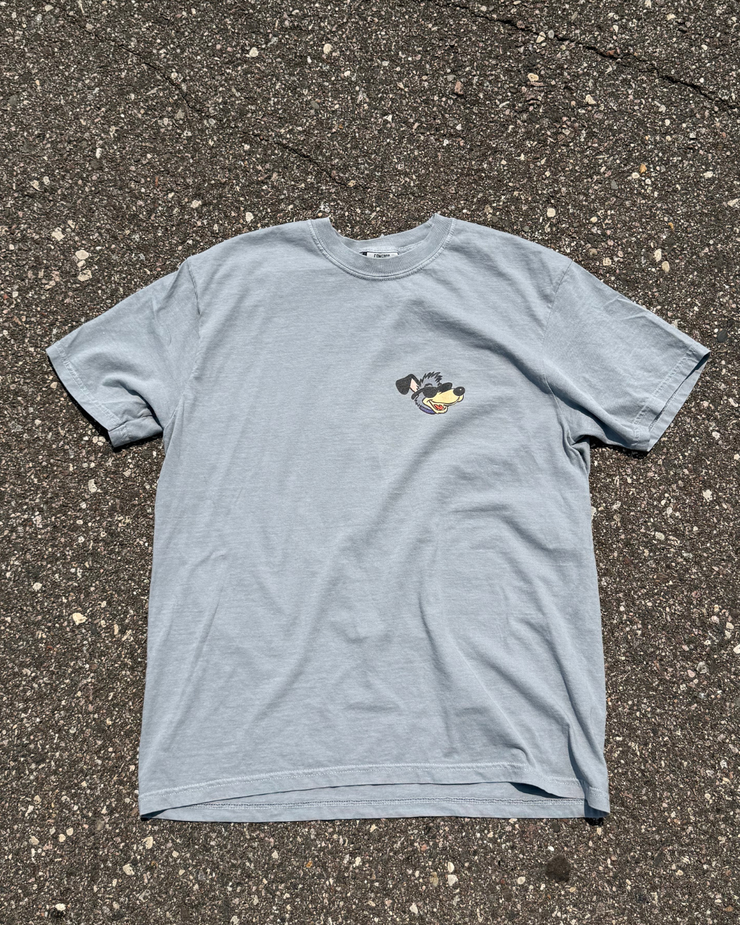 Chilling Stevie Tee-Granite