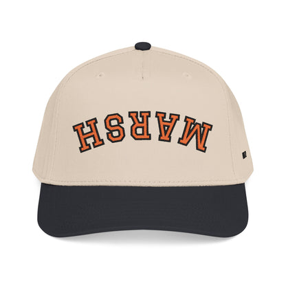UPSIDE DOWN MARSH HAT-BLACK/ORANGE