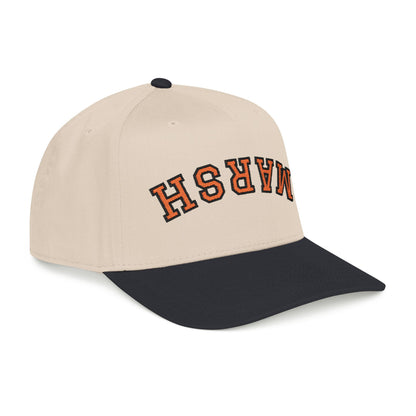 UPSIDE DOWN MARSH HAT-BLACK/ORANGE
