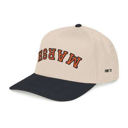 UPSIDE DOWN MARSH HAT-BLACK/ORANGE